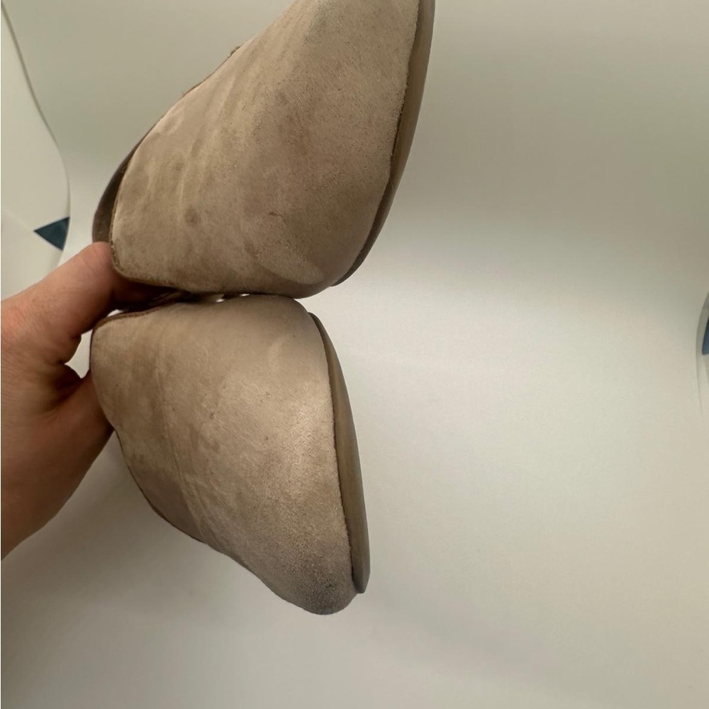 Birdies The Starling Latte Suede Slip on Flats Size 7.5 - Picture 6 of 13